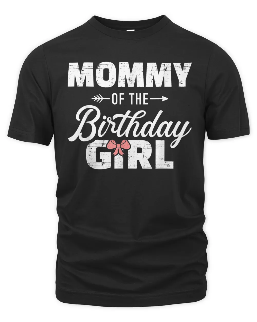 Mommy of the birthday daughter girl matching family for mom T-Shirt Men's Premium Tshirt black s