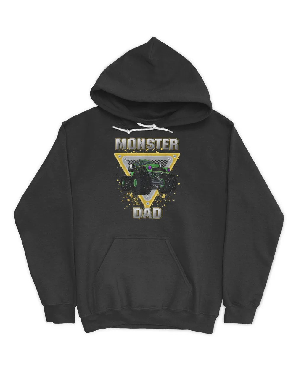 Monster Truck Dad T-Shirt Unisex Hoodie black s