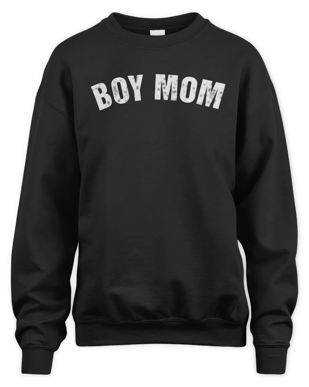 Boy mom shirt Unisex Sweatshirt black s