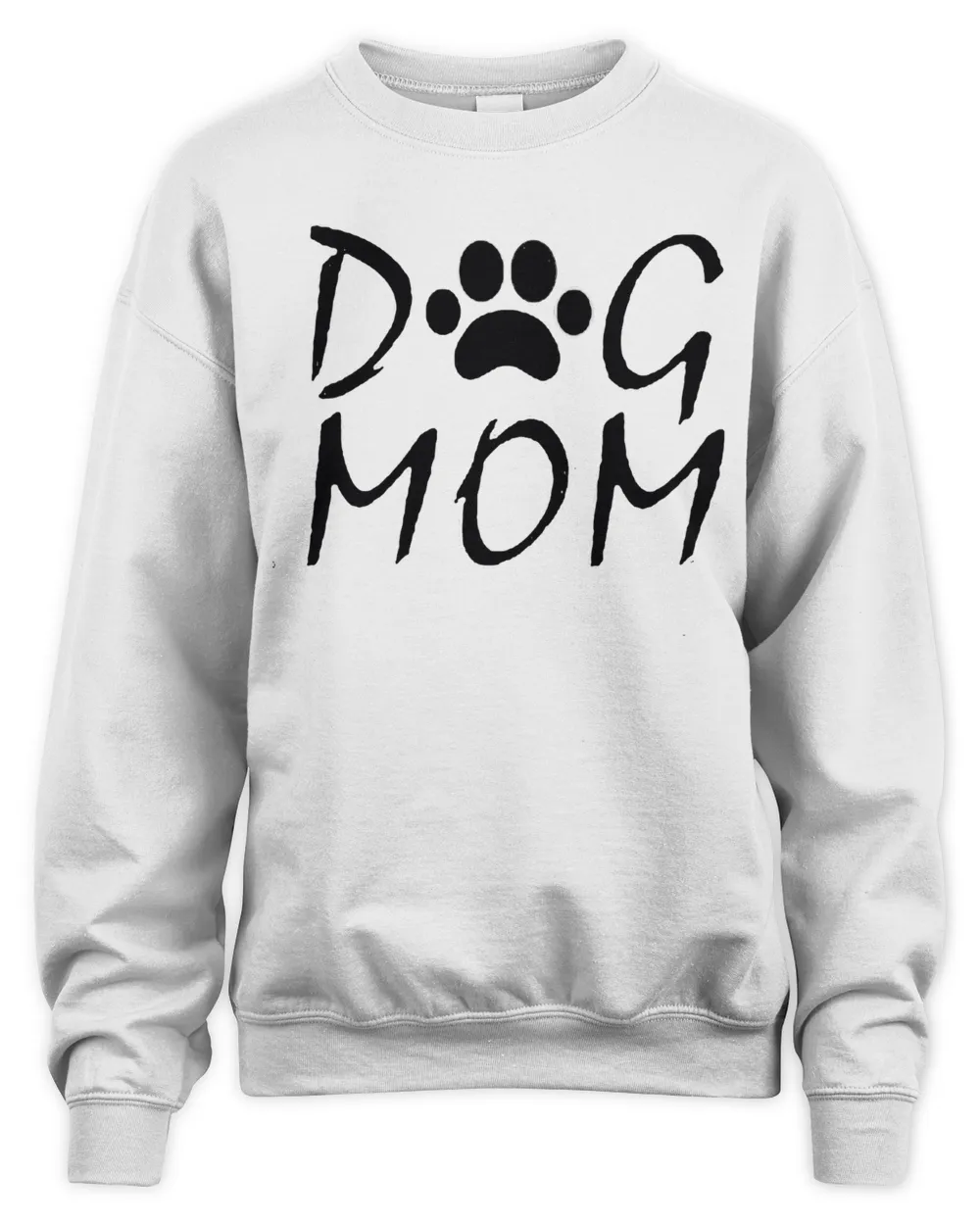 dog mom sweatshirts Unisex Sweatshirt white s