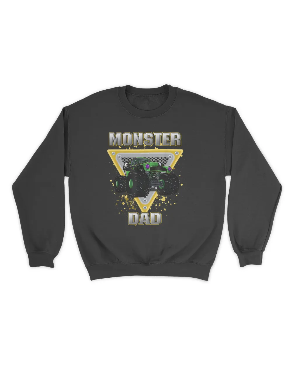 Monster Truck Dad T-Shirt Unisex Sweatshirt black s