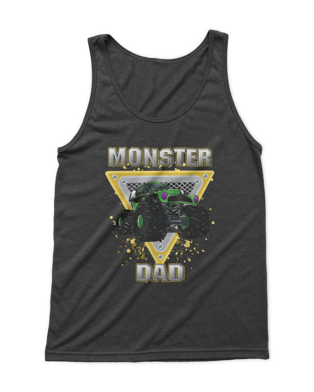 Monster Truck Dad T-Shirt Men's Tank Top black s