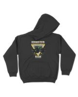 Monster Truck Dad T-Shirt Kids Pullover Hoodie black xs